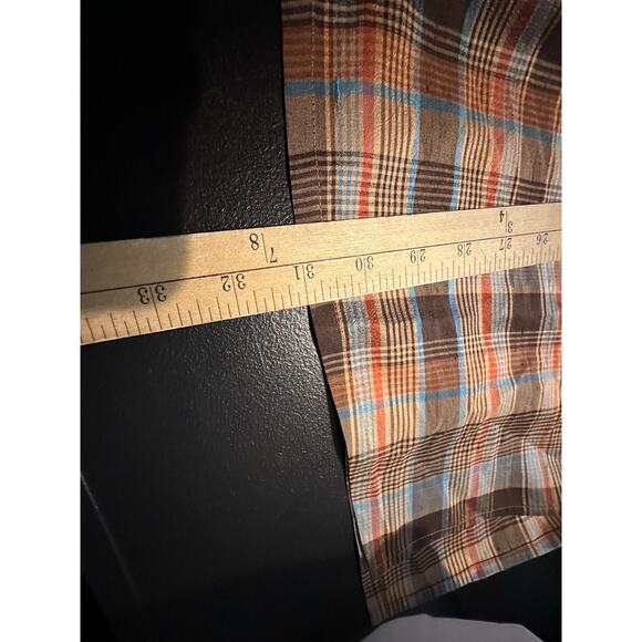 NEW Silk Lore Large Women Button Up Shirt Tunic Plaided Long Sleeve 56-8 - Picture 9 of 9